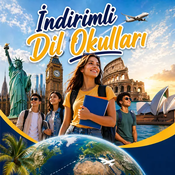 İndirimli Yurtdışı Dil Okulları - 2026 - 2027